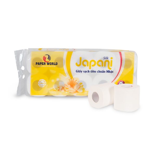 Giấy vệ sinh cuộn nhỏ Japani Silk10