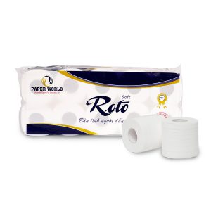 Giấy vệ sinh cuộn nhỏ cao cấp Roto Soft10