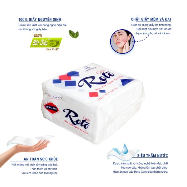 Mua khăn giấy ăn napkin cao cấp rtc102-danangpaper.com