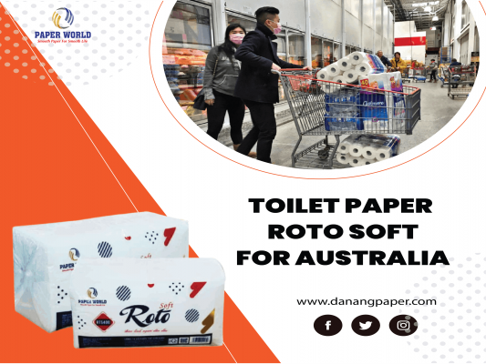 Toilet Paper Roto Soft For Australia