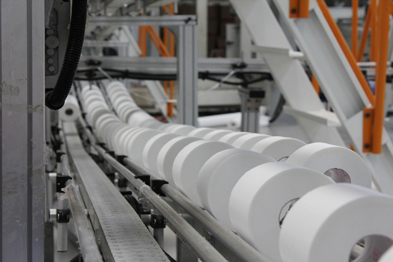 Các loại máy móc của công ty sản xuất giấy vệ sinh