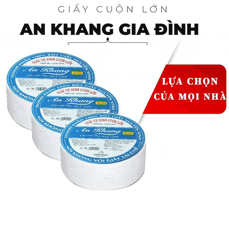 Giấy vệ sinh An Khang