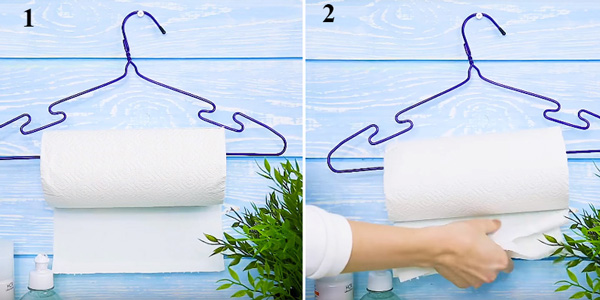 Đựng giấy vệ sinh bằng móc treo